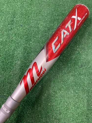 2023 Marucci CAT X Composite Bat USSSA Certified (-10) Composite 19 oz 29" (Used)