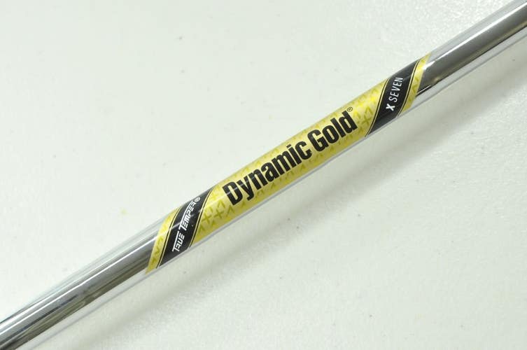 True Temper Dynamic Gold X Seven X-Stiff Flex #2 Iron Shaft .355 Steel # 209606