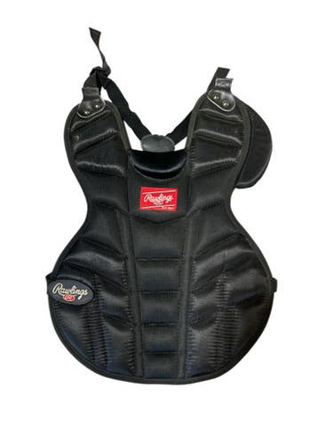 Used Rawlings 8P2 BLK Catchers Chest Protector Black Youth 11873-S000162500