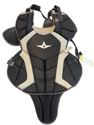 Used All Star CPCC1216PS-1 Catchers Chest Protector Black Intermed 11873-S000225676