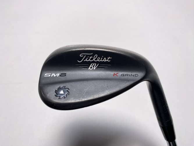 Titleist Vokey SM6 Raw Wedge 60* 12 Bounce K-Grind Steel RH