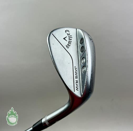 Used RH Callaway Jaws Raw W Grind Wedge 54*-12 Neo 950GH Stiff Steel Golf Club