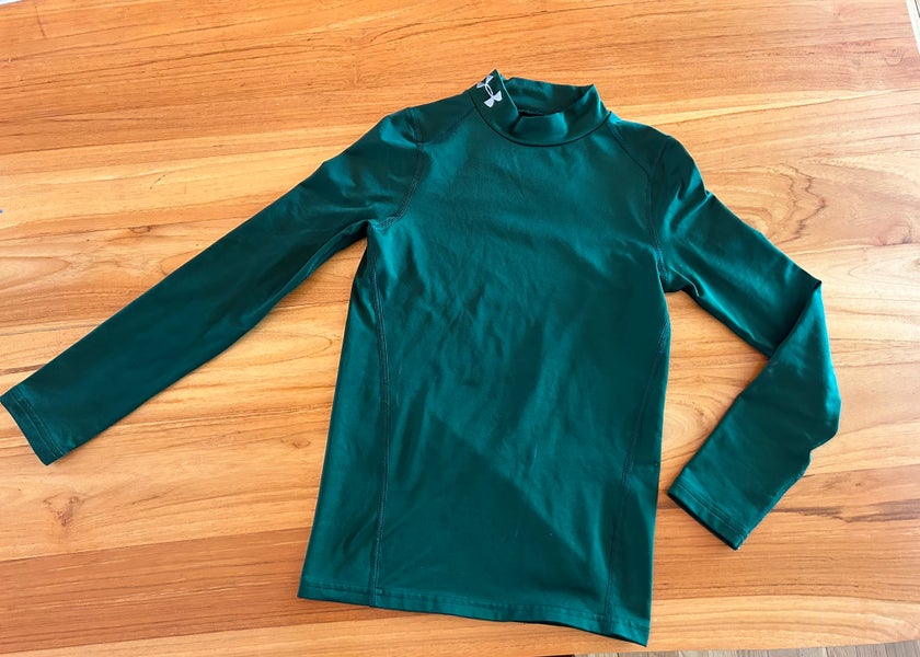 Green XS Kids Unisex Under Armour Compression (Used)