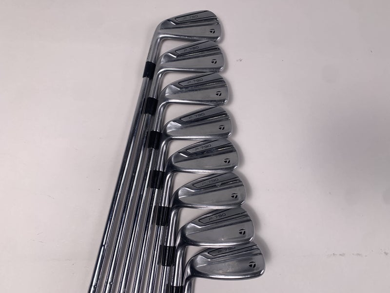 TaylorMade P790 2019 Iron Set 4-PW+AW True Temper DG S300 Stiff Steel Mens LH