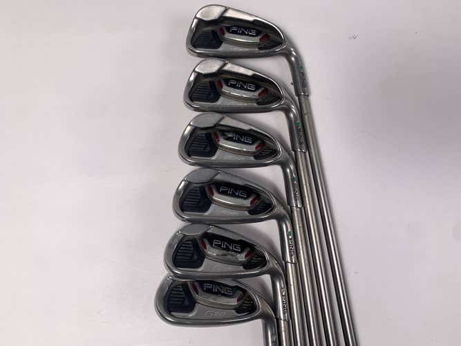 Ping G20 Iron Set 6-SW Green Dot 2* Up TFC 169 I Regular Graphite Mens RH
