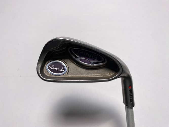 Ping Rhapsody Single 6 Iron Red Dot ULT 129 UltraLight Ladies Graphite Womens RH