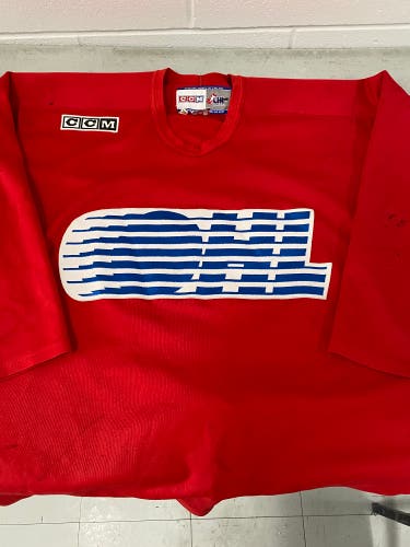 OHL practice red Jersey #6
