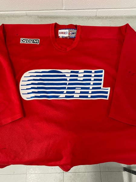 OHL practice red Jersey #6