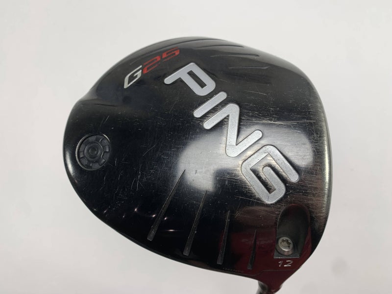 Ping G25 Driver 12* TFC 189 Soft Regular Senior Graphite Mens RH Midsize Grip