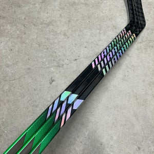 3 PACK 90 Flex Custom P92 Senior Warrior Alpha LX2 Pro Left Hand Hockey Stick Pro Stock (New)