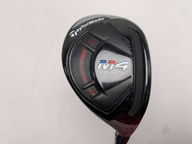 TaylorMade M4 4 Hybrid 22* Fujikura Atmos Red 5A Senior Graphite Mens RH