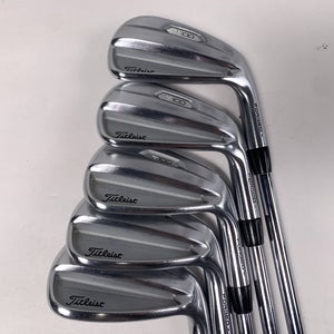 Titleist T100 2021 Iron Set 6-PW True Temper AMT S300 Red Stiff Steel Mens RH