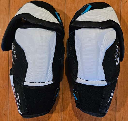 CCM Jetspeed FT6 Pro Junior Large Hockey Elbow Pads – JDP Cap – AER-TEC System Pro Stock (Used)