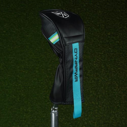 Wilson Staff Dynapwr 3 Fairway Wood Headcover 3W Black / Blue ~ LOOK!!