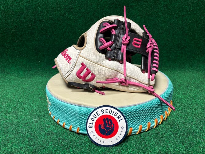 Custom Wilson A2000 1786 RH Infield Baseball Glove 11.5" (Used)