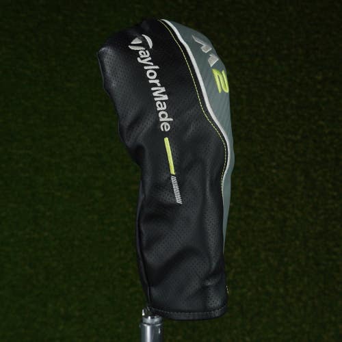 TaylorMade 2017 M2 Fairway Wood Headcover Black / Gray / Green Changeable #'s