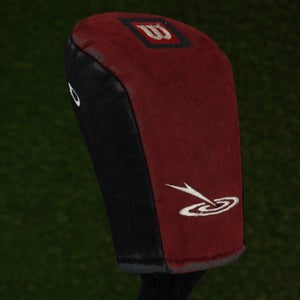 Wilson Deep Red 3 Fairway Wood Headcover 3W Sock Dark Red / Black ~ LOOK!!