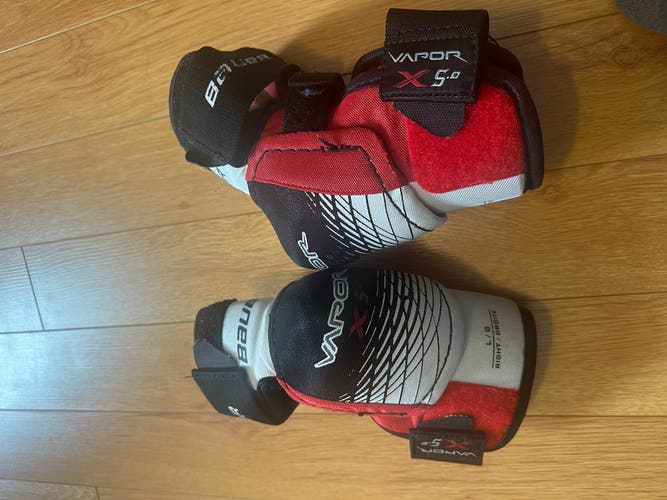 Intermediate Large Bauer Vapor X 5.0 Elbow Pads (Used)