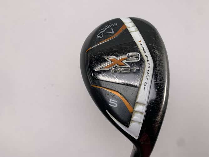Callaway X2 Hot 5 Hybrid 25* 60g Regular Graphite Mens RH Oversize Grip