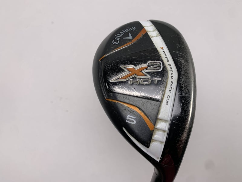 Callaway X2 Hot 5 Hybrid 25* 60g Regular Graphite Mens RH Oversize Grip