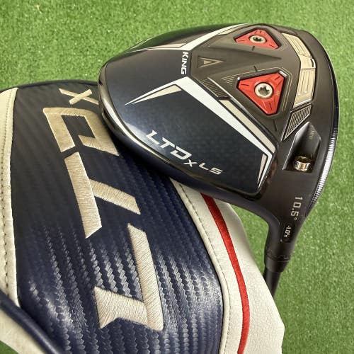 King Cobra LTDx LS Peacoat Navy Red Driver 10.5 HZRDUS Blackout 6.5 Extra Stiff