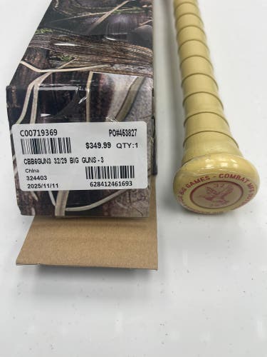 2026 Combat MFG Spec A1 Alloy BBCOR Certified Bat (-3) 29 oz 32" (New)