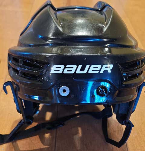 Bauer IMS 5.0 Senior Small Hockey Helmet – Adjustable Fit – Black (Used)