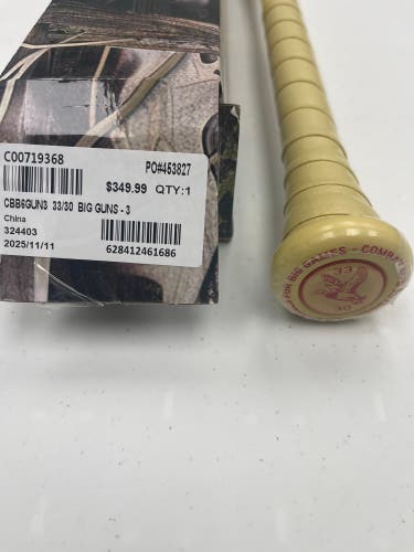 2026 Combat MFG Spec A1 Alloy BBCOR Certified Bat (-3) 30 oz 33" (New)