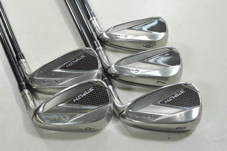 TaylorMade Stealth 6-PW Iron Set Regular Flex RH Ventus Red 6 Graphite # 209583