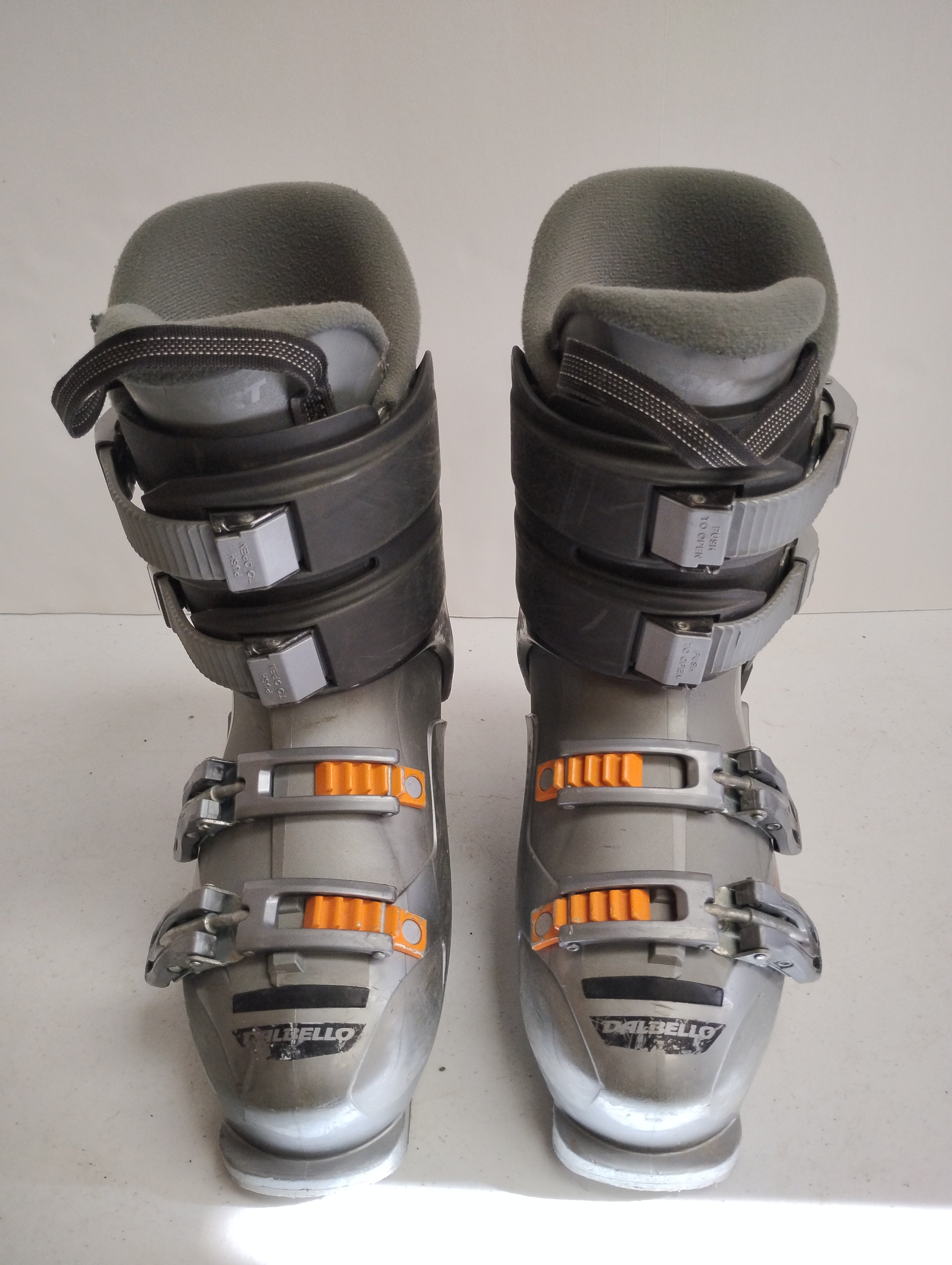 New Racing Dalbello Scorpion 150 Ski Boots Shells Only Size 25.5