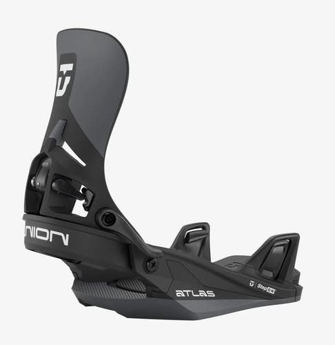 UNION 25/26 ATLAS STEP ON BINDINGS, BLACK LG