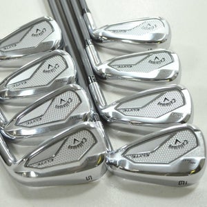 Callaway Elyte Max Fast 6-PW,AW,GW,SW Iron Set Senior Flex RH Graphite # 209591
