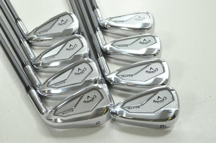 Callaway Elyte Max Fast 6-PW,AW,GW,SW Iron Set Senior Flex RH Graphite # 209591