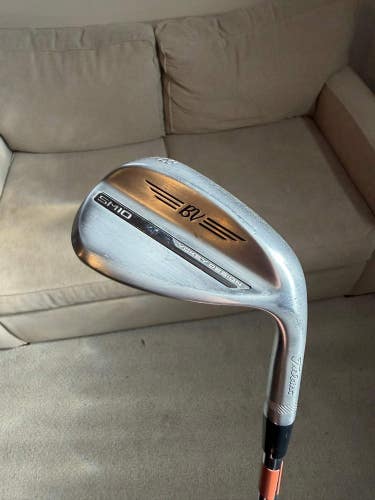 Titleist Vokey SM10 Tour Chrome Lob Wedge 58 / 14 Wedge Flex 35.25 NICE