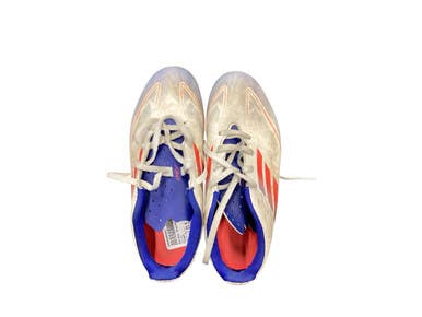 Used Adidas Soccer Cleats White Junior 03.5 11846-S000096982