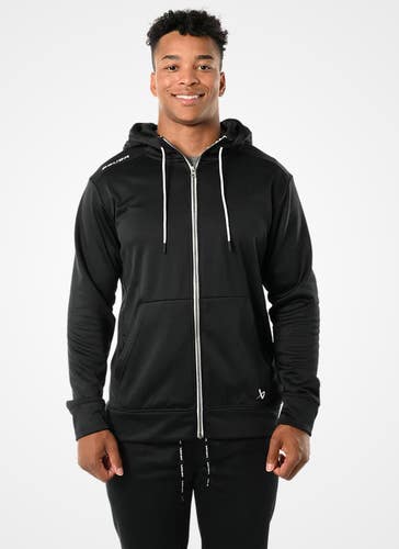 Bauer Hockey Team Fleece Full Zip Hoodie Black