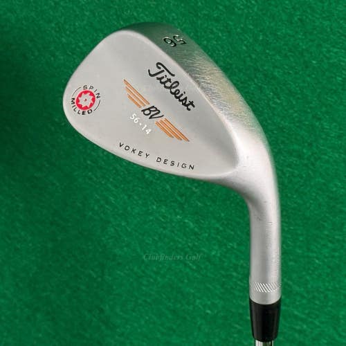 Titleist Vokey Spin Milled Chrome 56-14 56 Sand Wedge Vokey Design Wedge Flex