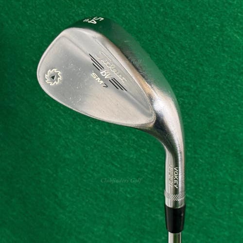 Titleist Vokey SM7 Chrome 54-10S 54 Sand Wedge Vokey Design Steel Wedge Flex