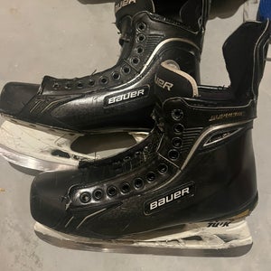 2011 Bauer Supreme TotalOne Hockey Skates Regular Width 11.5 (Used)