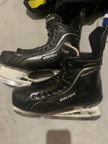 2011 Bauer Supreme TotalOne Hockey Skates Regular Width 11.5 (Used)