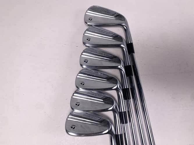 TaylorMade P790 2017 Iron Set 5-PW Project X LZ 6.0 120g Stiff Steel Mens RH