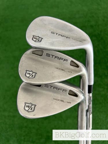 Wilson Staff Model Chrome 3 Wedge Set (52, 56, & 60 Degrees)