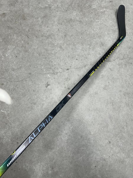 75 Flex P28 Senior Warrior Alpha DX Pro Left Hand Hockey Stick Pro Stock NHL (New)