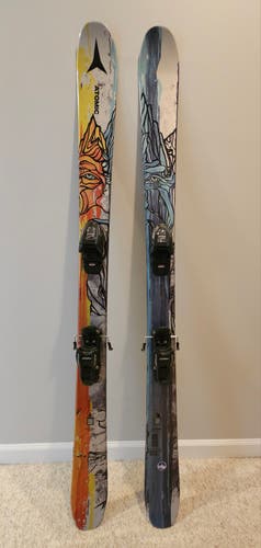 2024 Atomic 153 cm All Mountain Bent Chetler Skis With Bindings (Used)