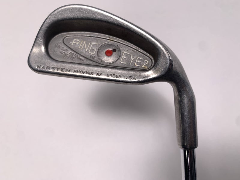 Ping Eye 2 Single 4 Iron Red Dot 1* Flat Karsten ZZ-Lite Stiff Steel Mens RH