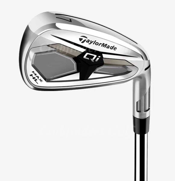 NEW TaylorMade Qi Max HL 5-AW Iron Set KBS MAX Lite Steel Stiff