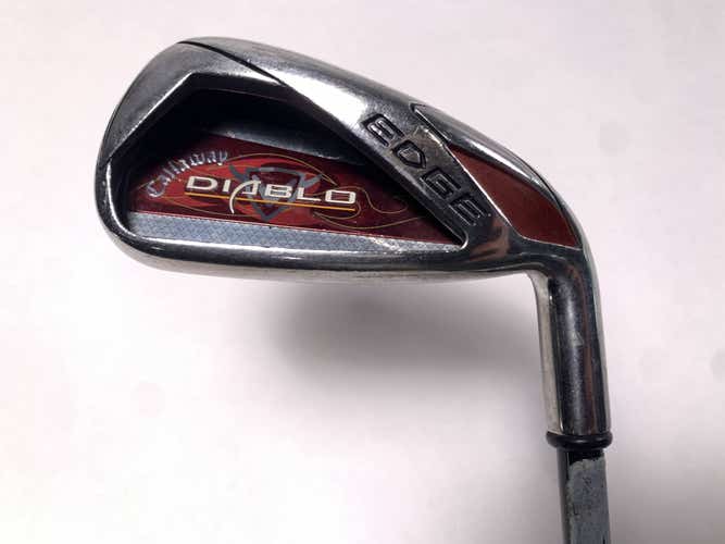 Callaway Diablo Edge Single 6 Iron 75g Regular Graphite Mens RH