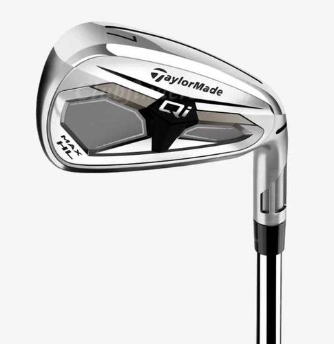 NEW TaylorMade Qi Max HL 5-AW Iron Set KBS MAX Lite Steel Regular