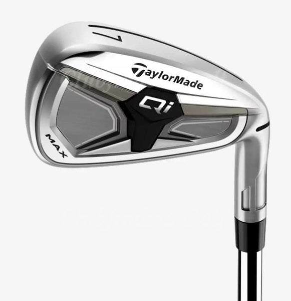 NEW TaylorMade Qi Max 5-AW Iron Set KBS MAX MT 85 Steel Stiff