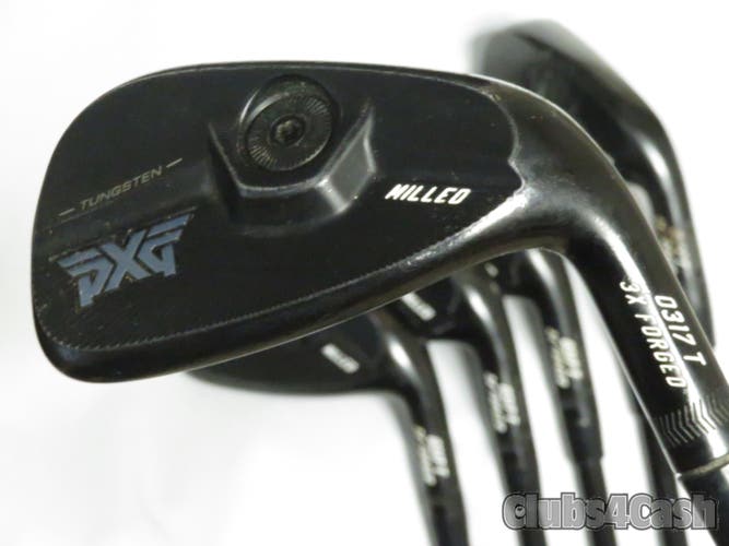 PXG 0317T Black Irons Forged Mitsubishi MMT 125 TX-Flex 5-P